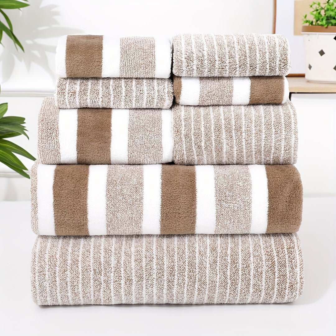 ABSORBLISS – Ultra-mjuk Snabbtorkande Handduksset för Spa-liknande Komfort