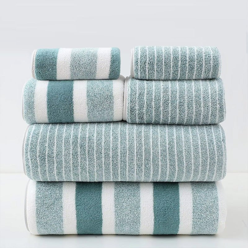 ABSORBLISS – Ultra-mjuk Snabbtorkande Handduksset för Spa-liknande Komfort