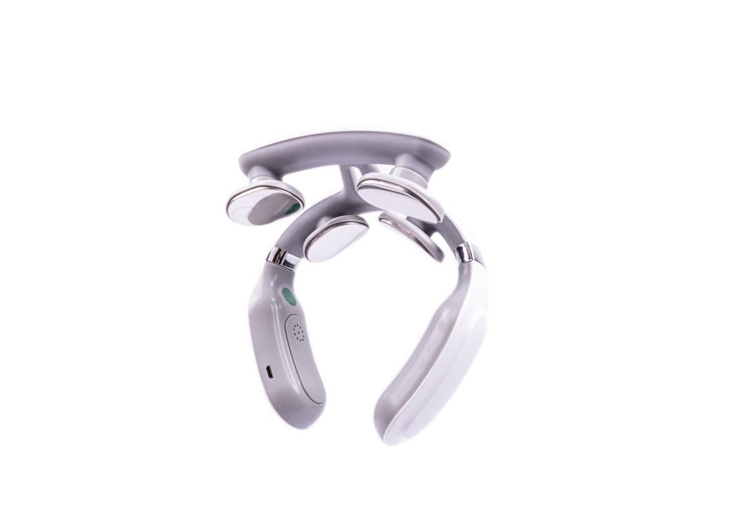 MUSCURE – 4-i-1 Nackmassageapparat med värme, vibration och djupvävnadsmassage