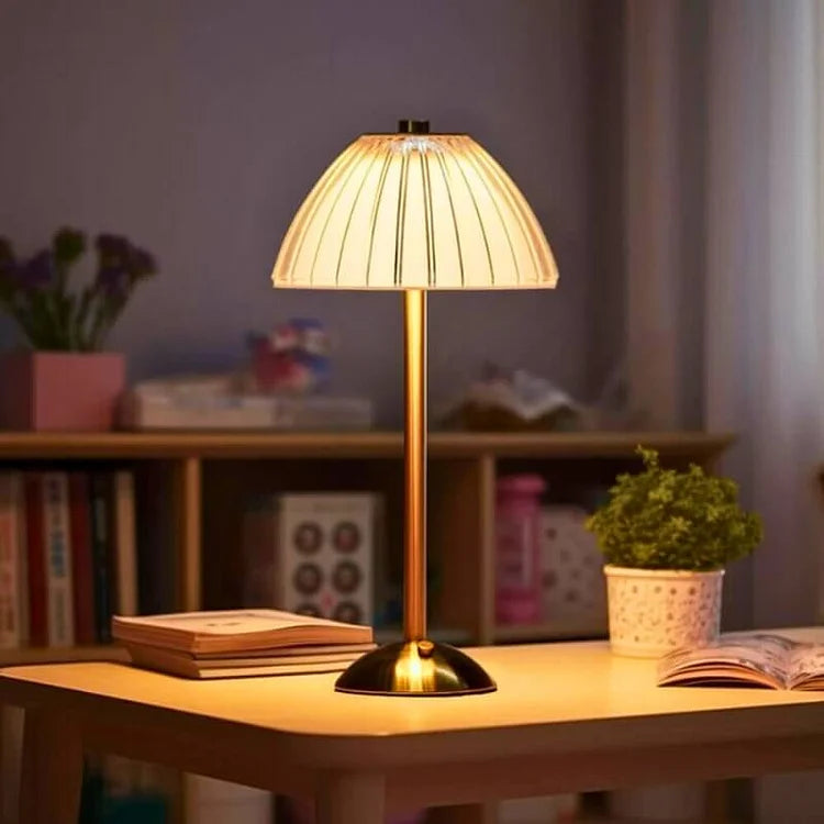 PrismGlow - Trådlös Bordslampa
