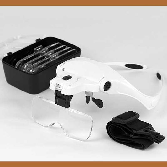 Carvallo – Din LED-förstoringsglasögon för precisionsarbete