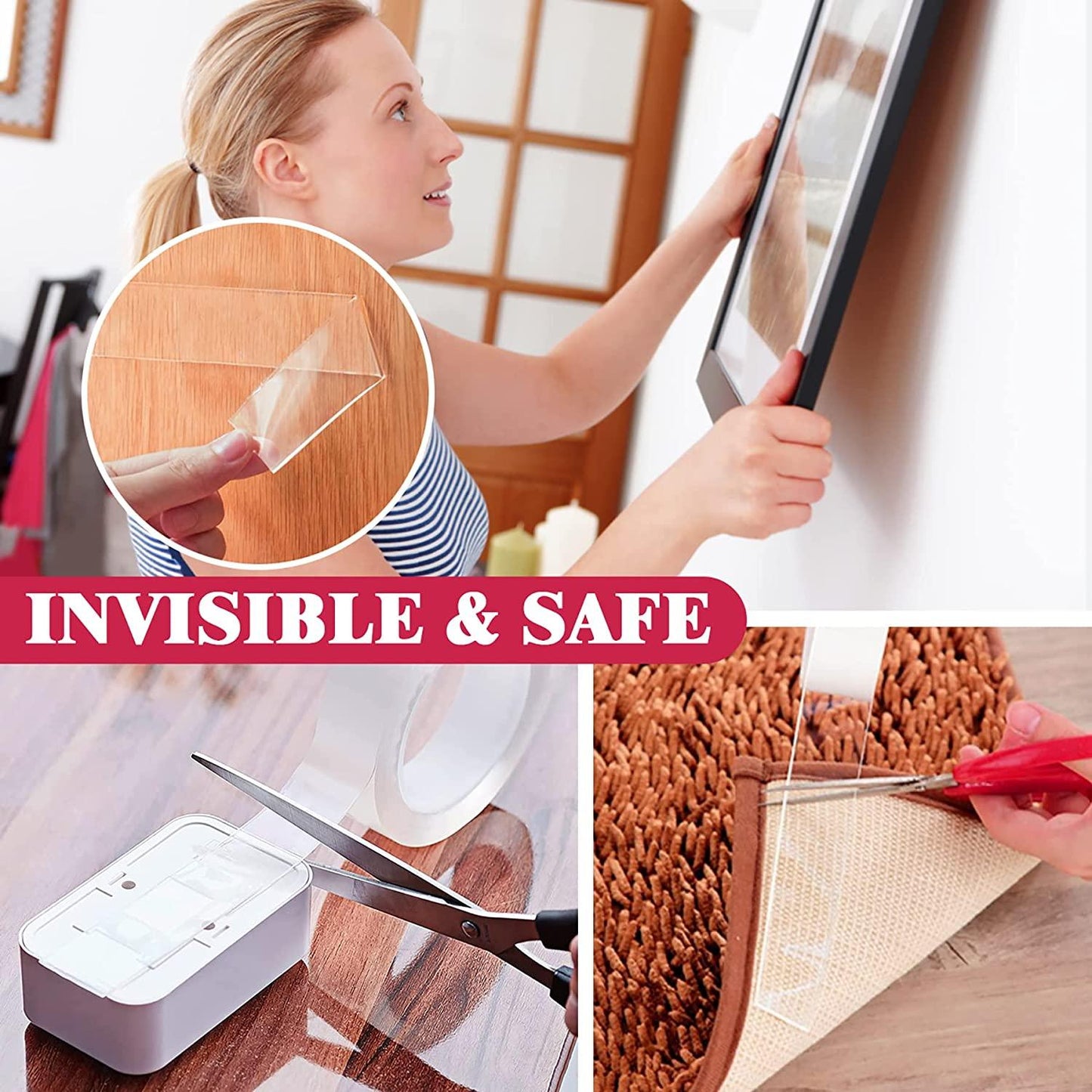 Carvallo | AdhezoNano - Nano-maginös klisterband 3 meter