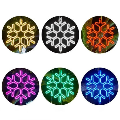 Juldekorationer LED Utomhus Snöflingor Ljus