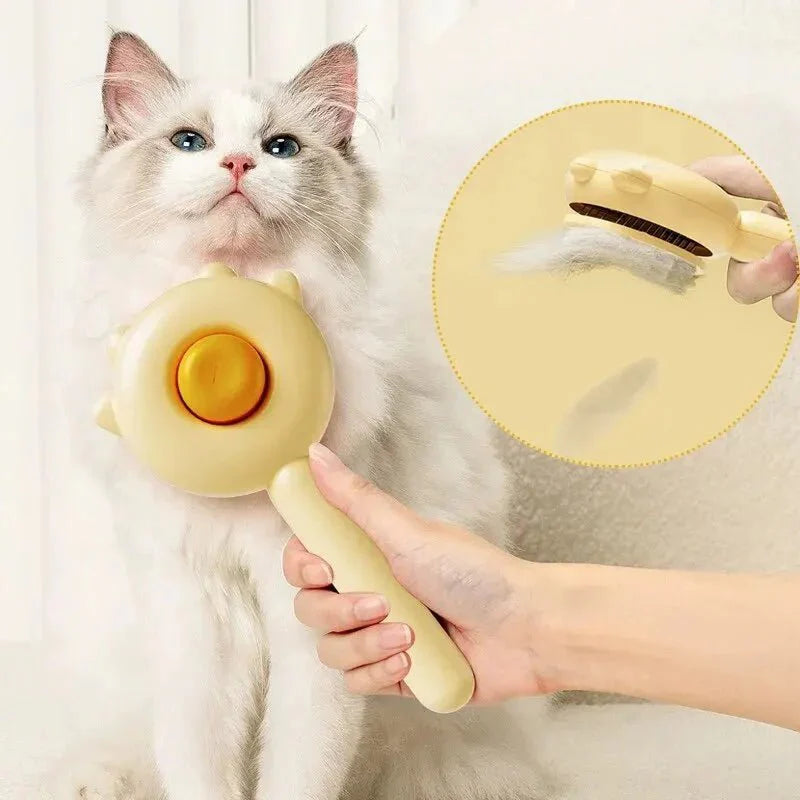 Magicbrush – 2-i-1 vård- och massagborste för hundar och katter