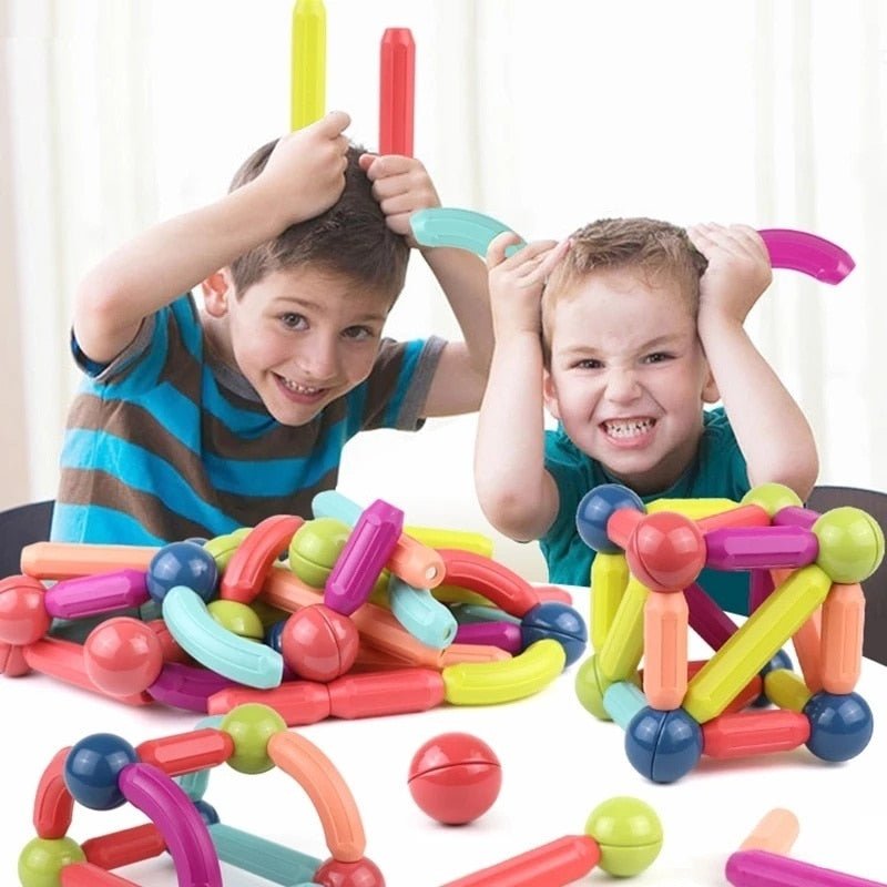 Magicsnap Builders - Magnetiskt byggset för barn - Kreativ bygg- och lärandeupplevelse
