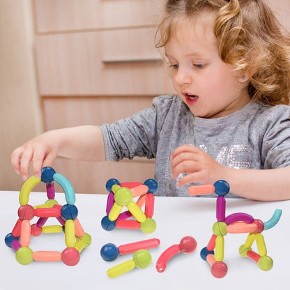 Magicsnap Builders - Magnetiskt byggset för barn - Kreativ bygg- och lärandeupplevelse