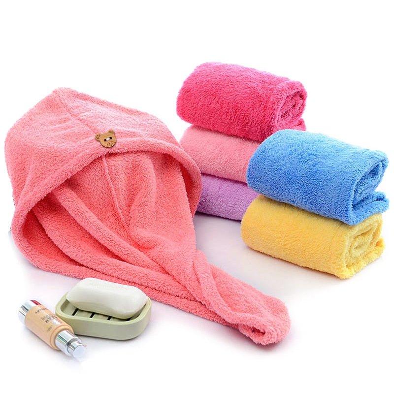 MAGICTOWEL - Snabbtorkande hårhandduk för hälsosamt, skaderfritt hår