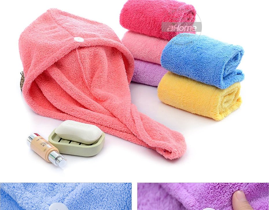 MAGICTOWEL - Snabbtorkande hårhandduk för hälsosamt, skaderfritt hår