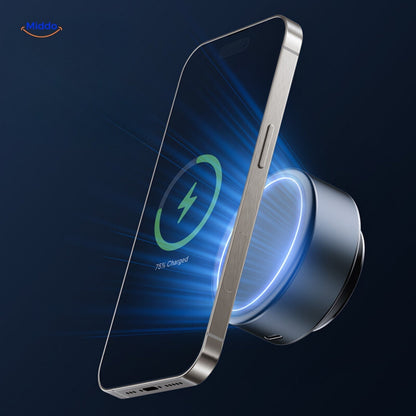 Carvallo - Bärbar 360° bilmonteringshållare med magnetisk sugkopp