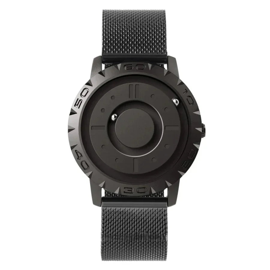 MagnetBall Watch - Futuristisk magnetkul-armbandsur