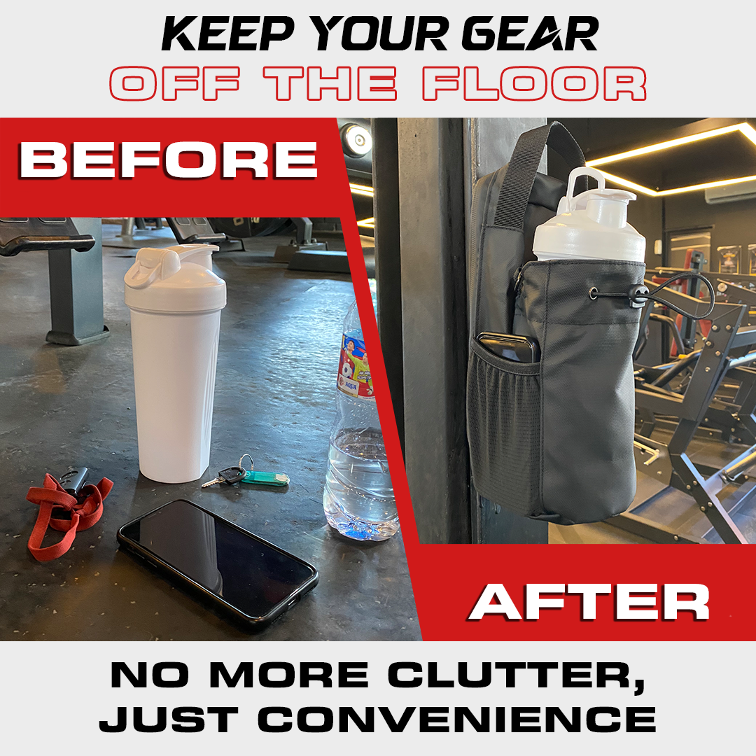 Gym Bag Magnetisk Hängande Förvaring Vattentålig