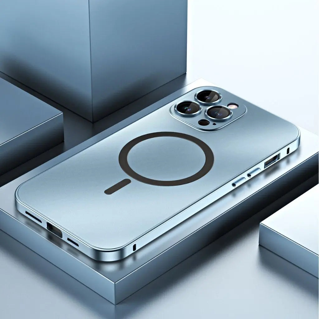 Magnetiskt Metallfodral | Elegant Skydd för iPhone