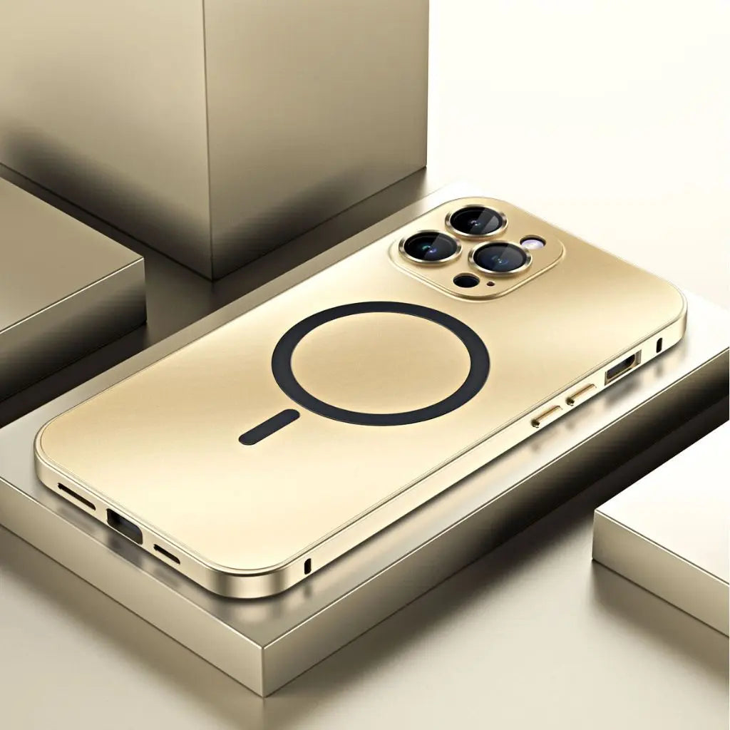 Magnetiskt Metallfodral | Elegant Skydd för iPhone