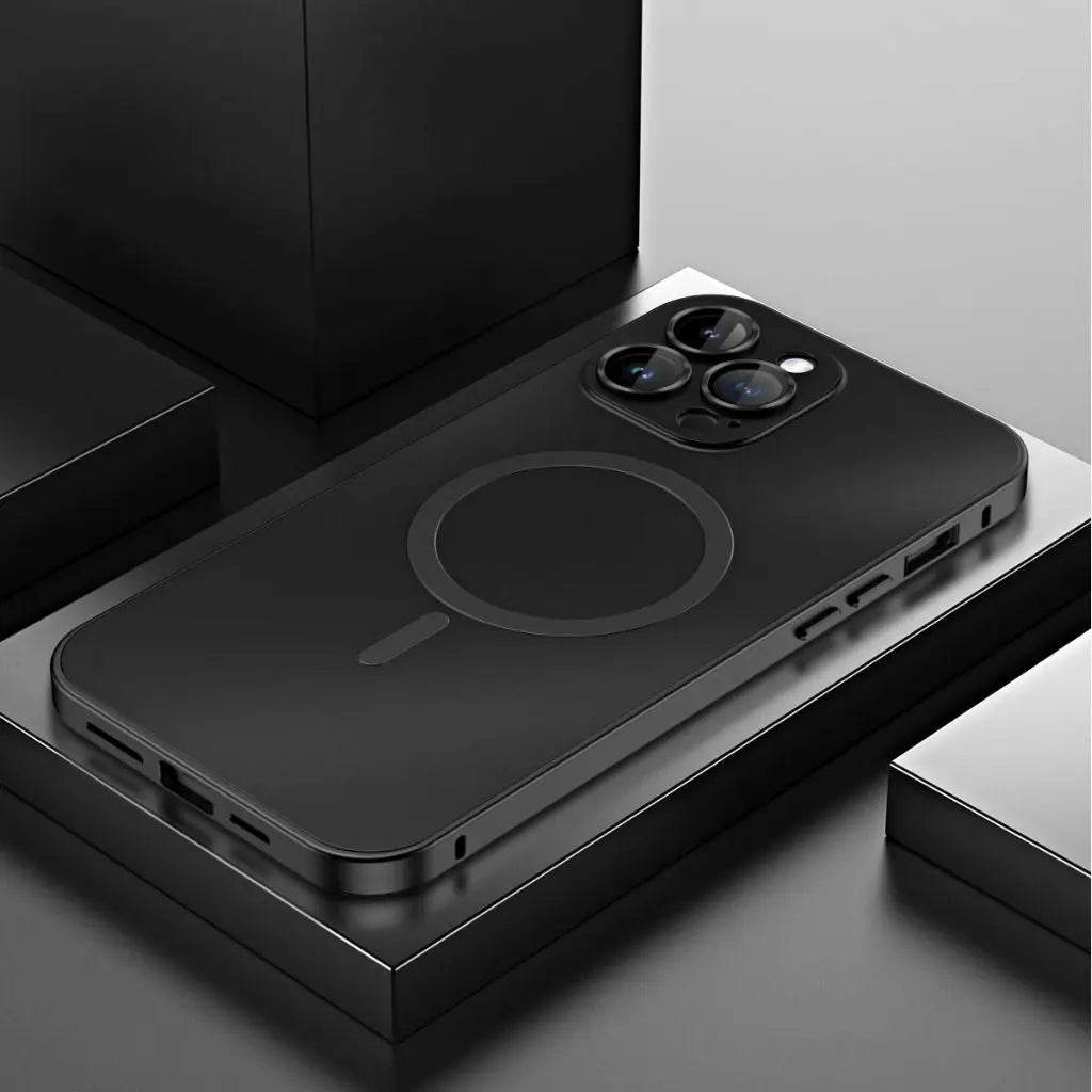 Magnetiskt Metallfodral | Elegant Skydd för iPhone