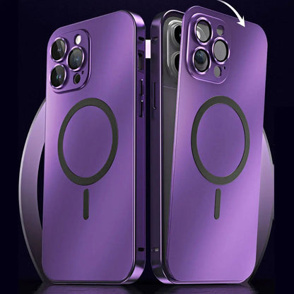 Telefonfodral Magnetisk Metall Tunn Skyddande Fodral