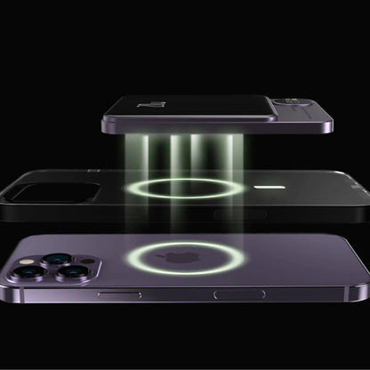Power Bank Slim Trådlös Magnetisk Laddare