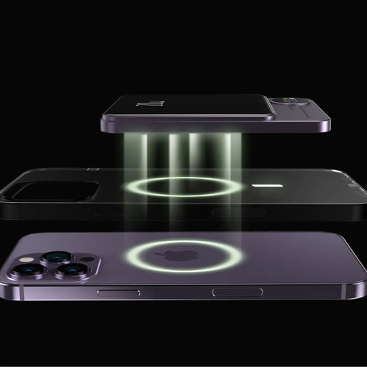 Power Bank Slim Trådlös Magnetisk Laddare