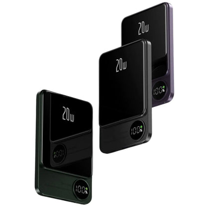 Power Bank Slim Trådlös Magnetisk Laddare