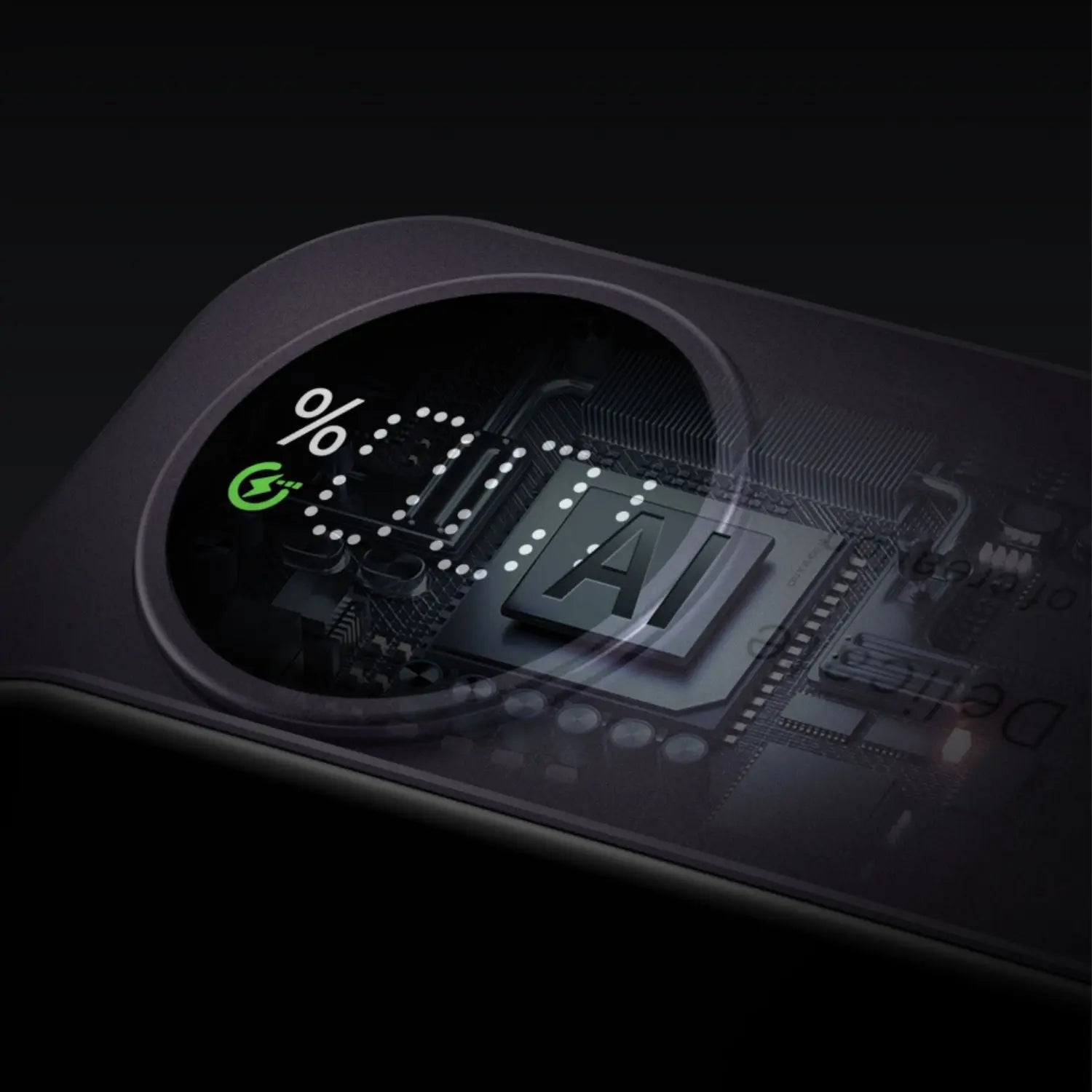 Power Bank Slim Trådlös Magnetisk Laddare