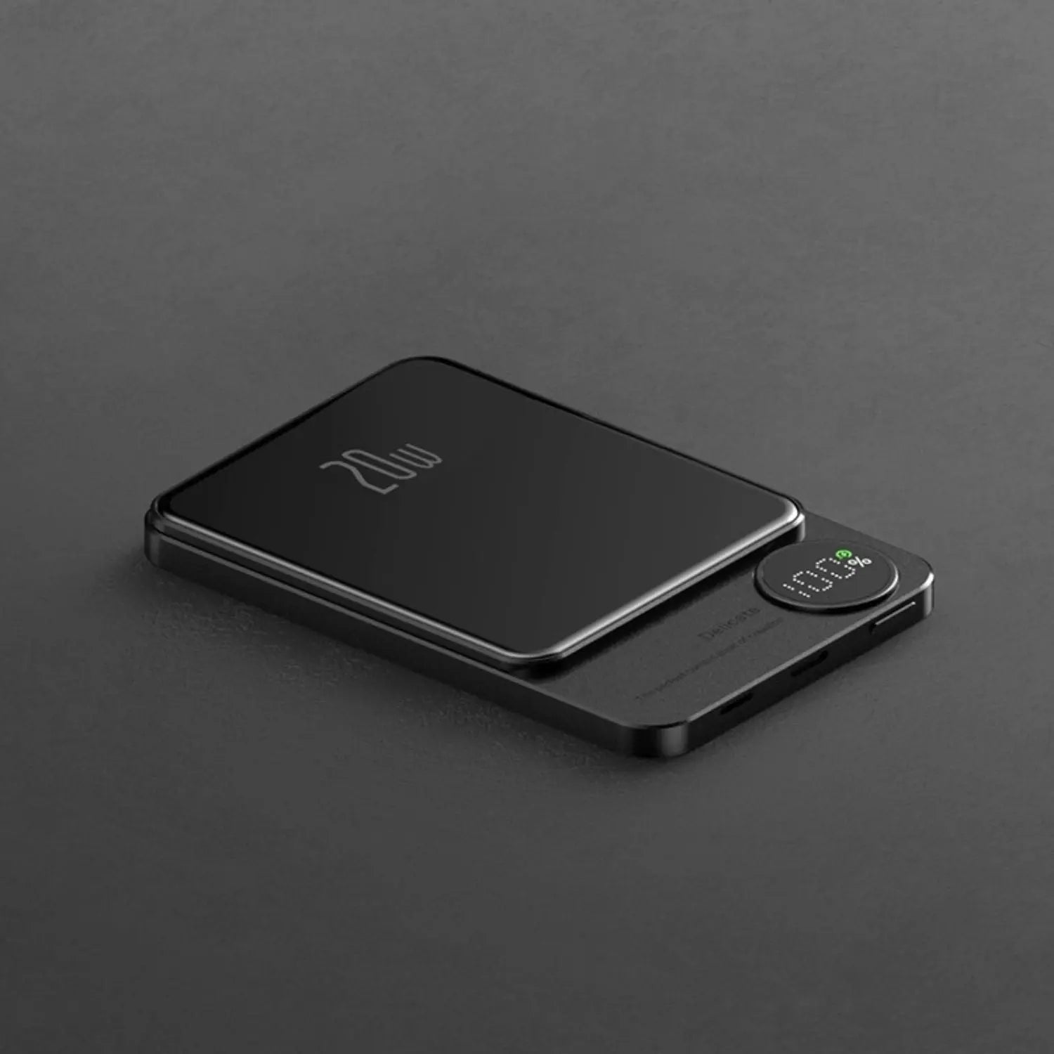 Power Bank Slim Trådlös Magnetisk Laddare