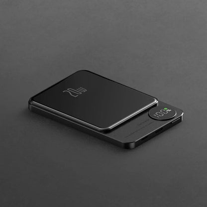 Power Bank Slim Trådlös Magnetisk Laddare