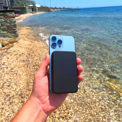 Trådlös laddare powerbank med magnetisk design