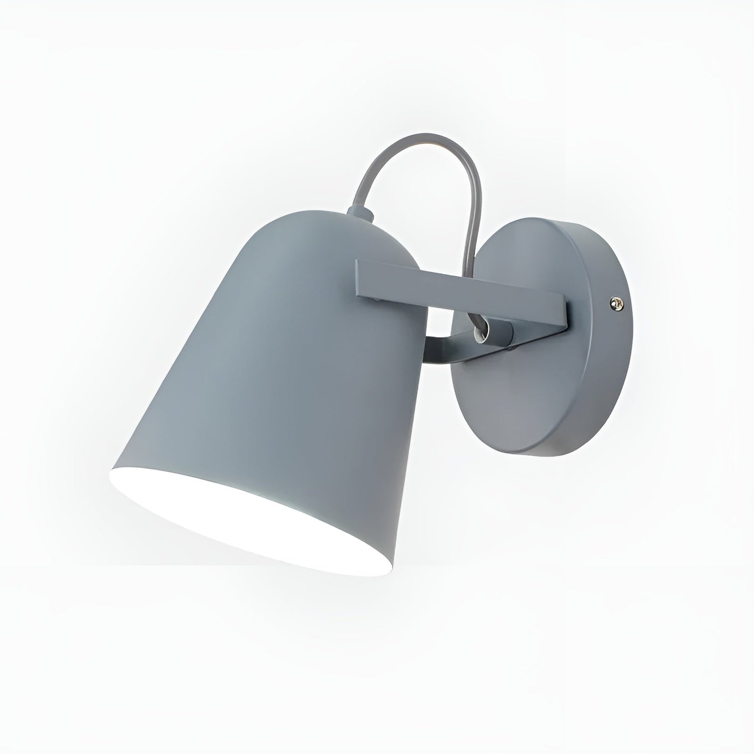 LED-vägglampa i skandinavisk stil – Aluminium &amp; LED | Dekorativ belysning för hemmet