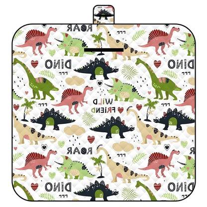 Fällbar Baby-spelmatta – Vattentålig och Polstret | Ideal för Strand &amp; Picknick