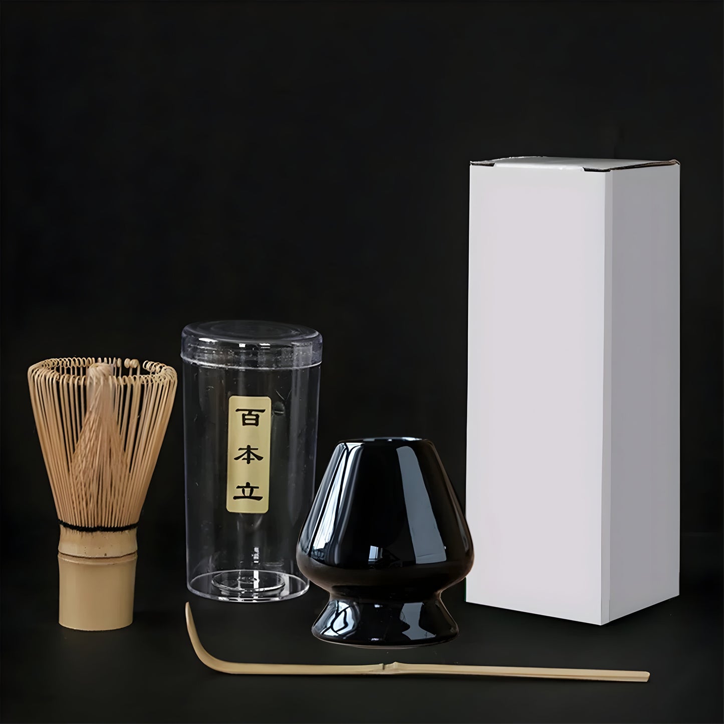 ChasenMaster Set - 3-delars Matcha Verktyg Set