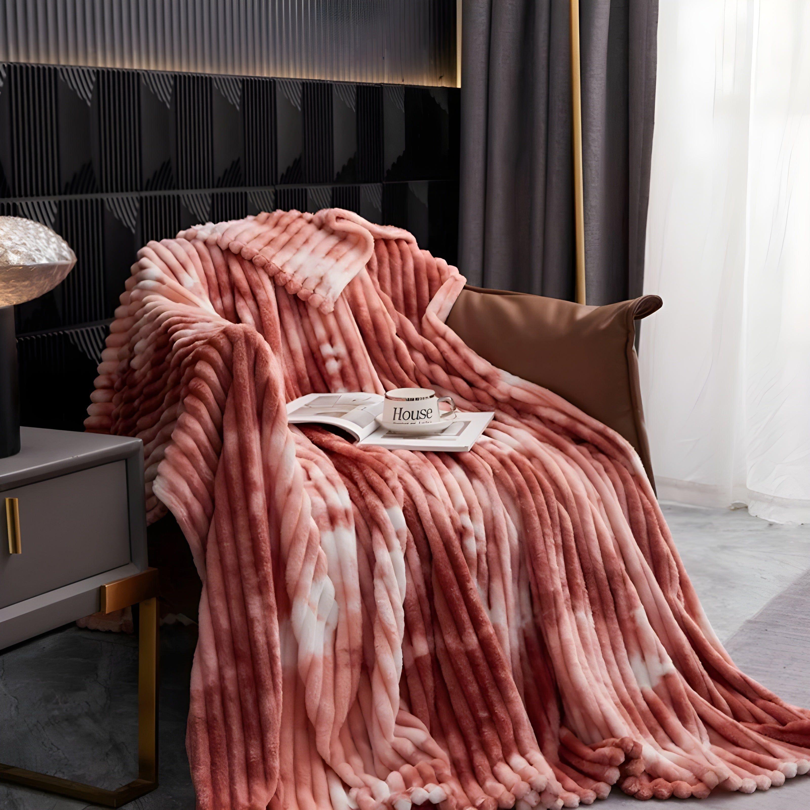 FlannelDream Blanket - Tie Dye Flanell Fleece-Blanket