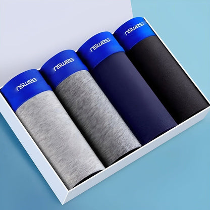 Amil Underwear - Andningsbara bomullsboxershorts för män