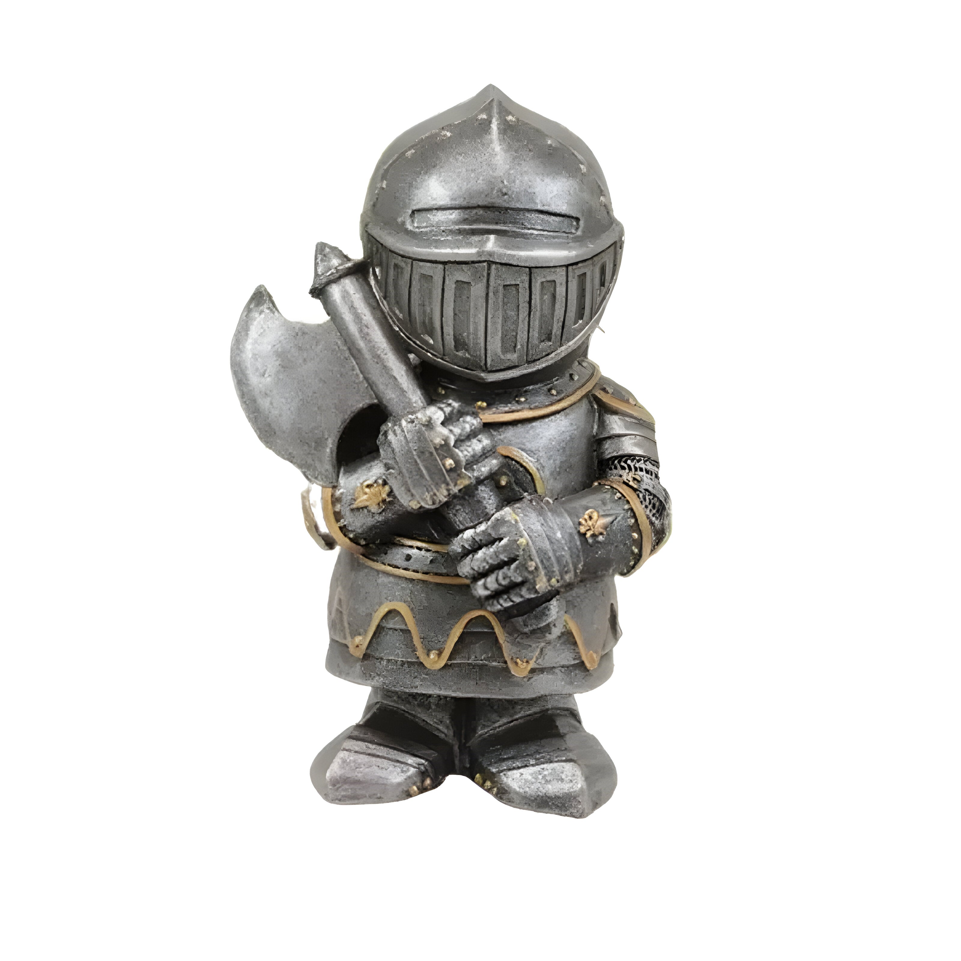 NobleKnight Staty - Miniatyr Riddare Trädgårdsstaty