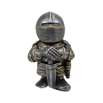 NobleKnight Staty - Miniatyr Riddare Trädgårdsstaty