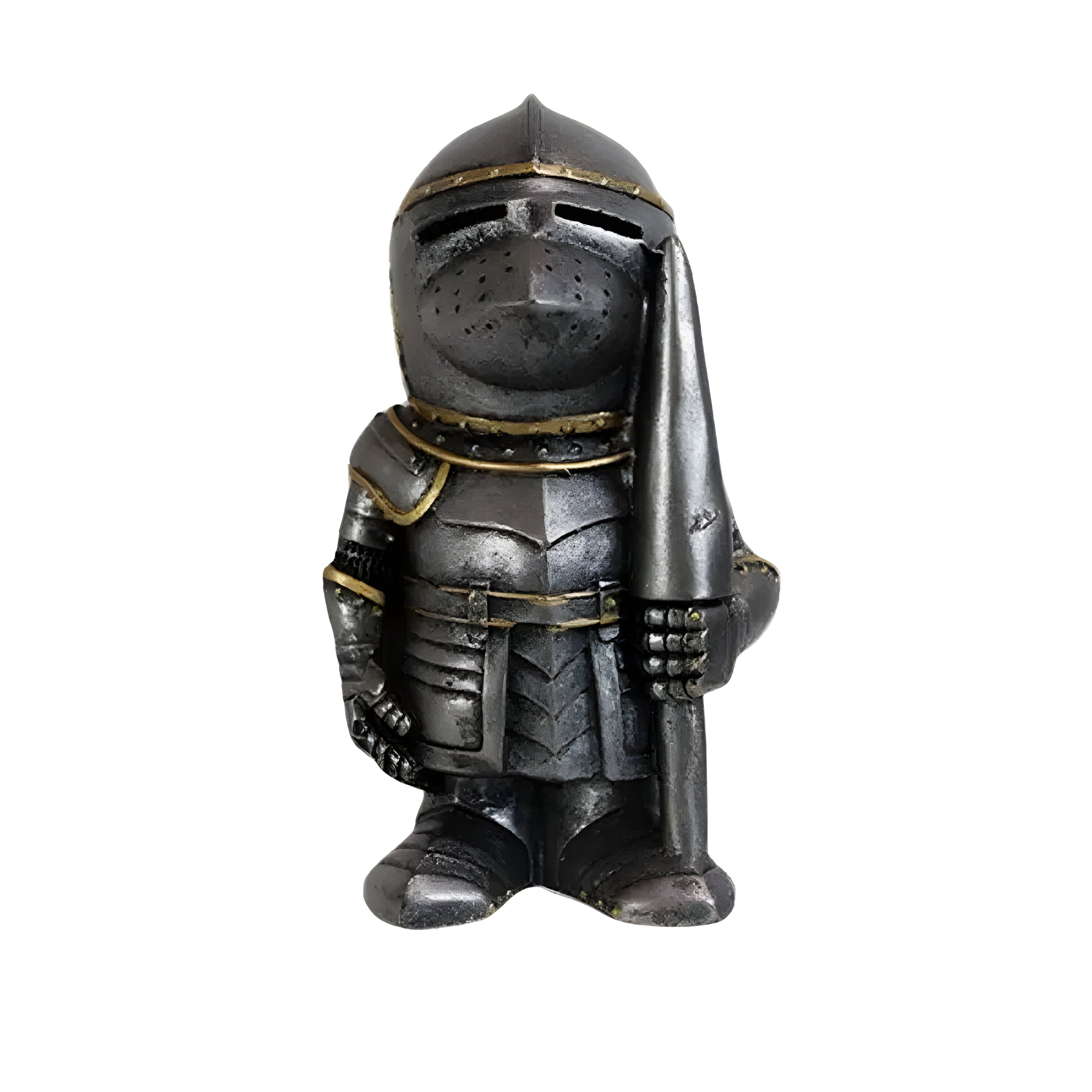 NobleKnight Staty - Miniatyr Riddare Trädgårdsstaty