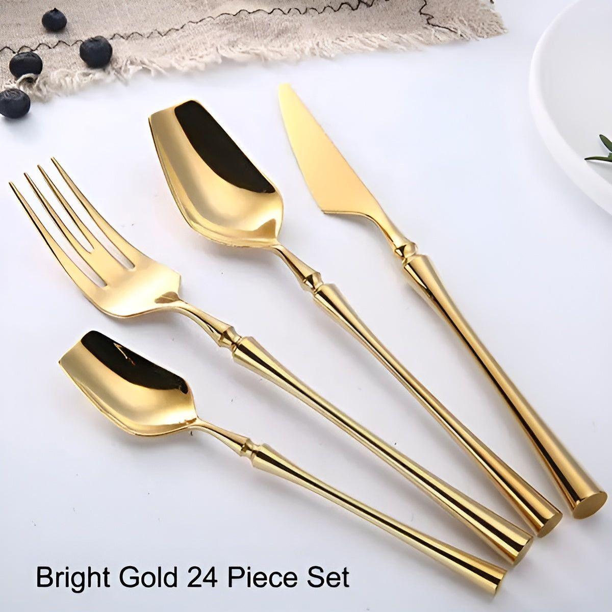 LuxeDining Bestickset - Rostfritt stål Diskmaskinssäkert bestickset 5 set