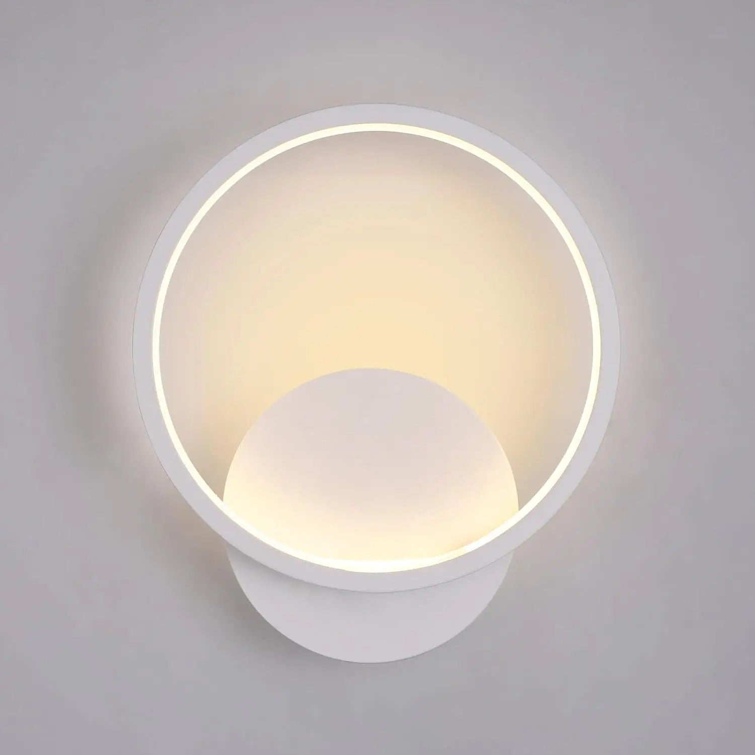 LED-vägglampa Rund – Stilren belysning för sovrum &amp; hall