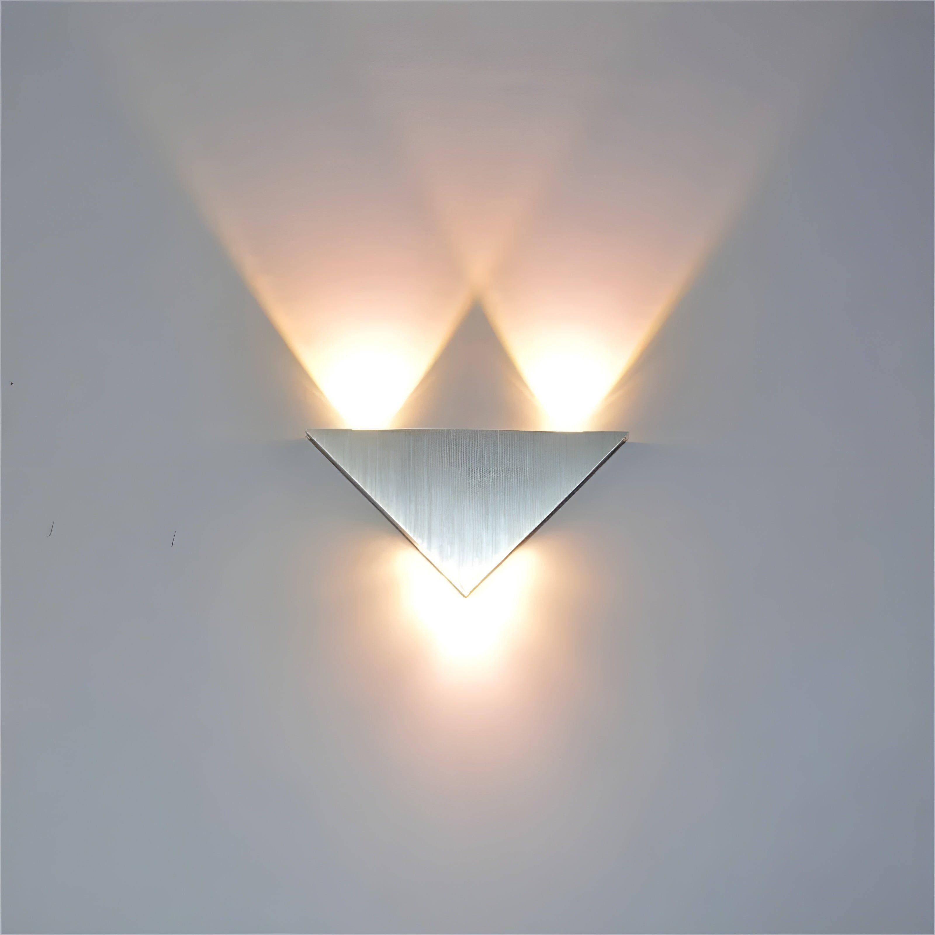 TriBright Light - Modern Triangulär Vägglampa LED Vägglampa