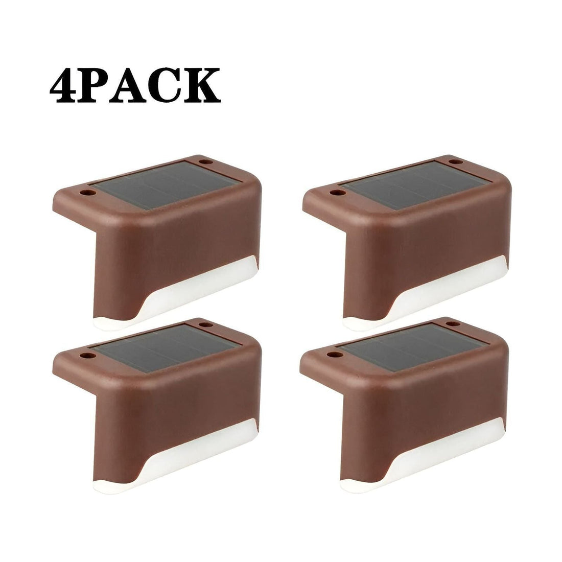 SolarGuard Light - 4 stycken LED solväg belysning vattentät ljus