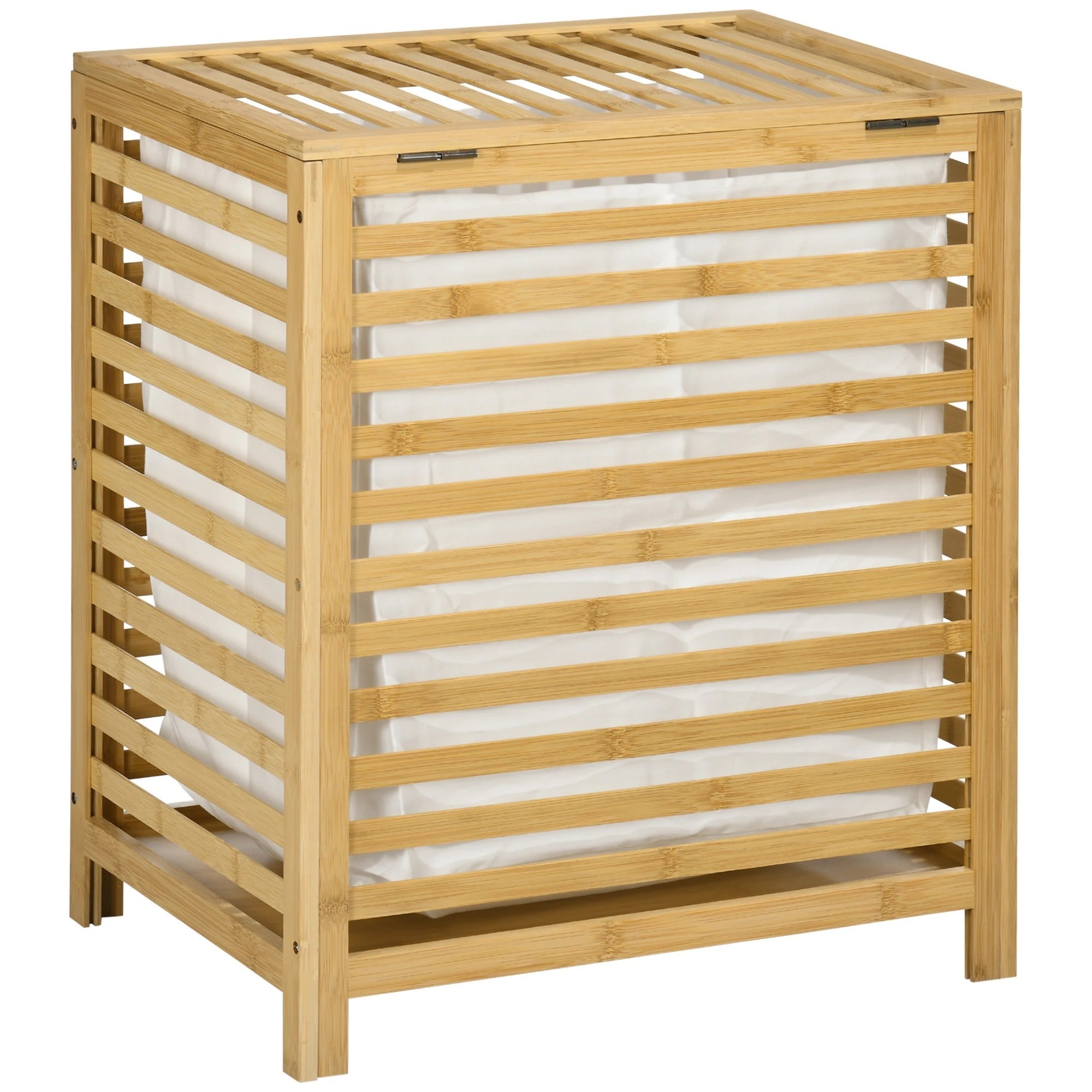BambooTidy Basket - Modern bambu tvättkorg