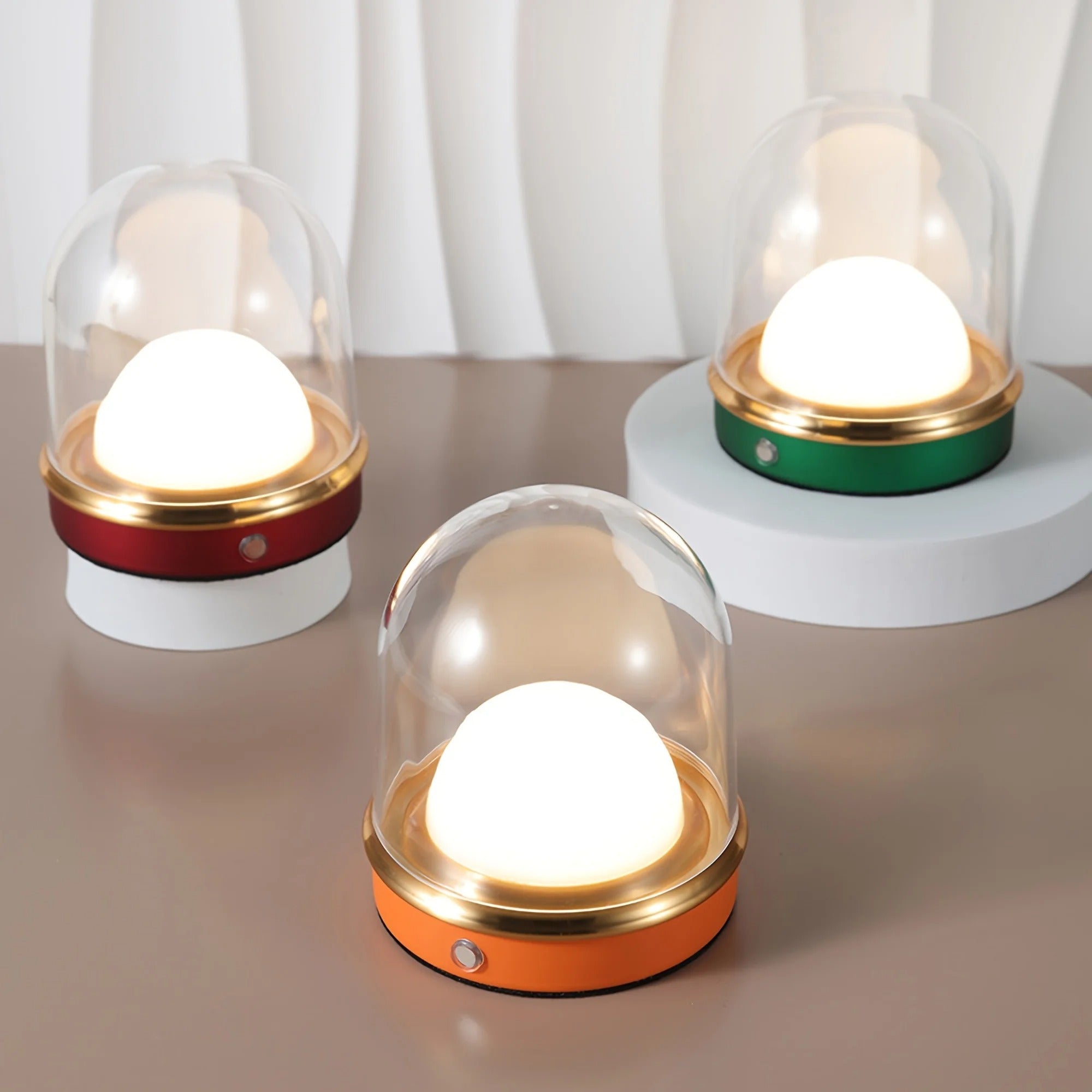 TouchGlow - Minimalistisk Bordslampa med Kreativ Design