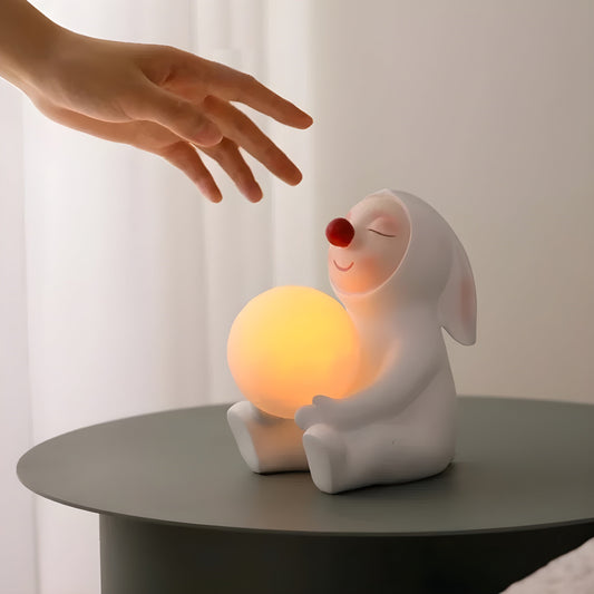 GlowRabbit Lampa – Förtrollande USB-bordslampa med uppladdning