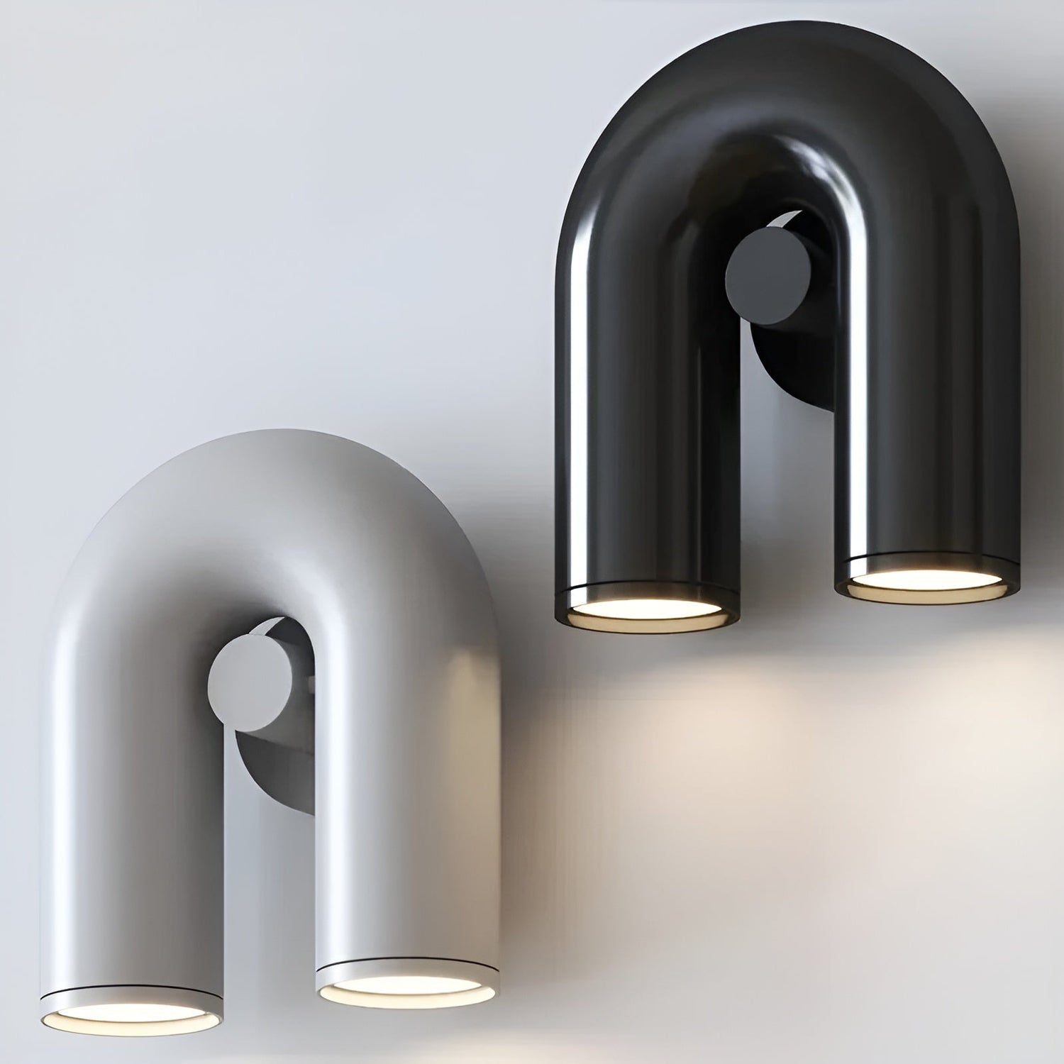 LuxeWave Light – Modern LED U-formad vägglampa