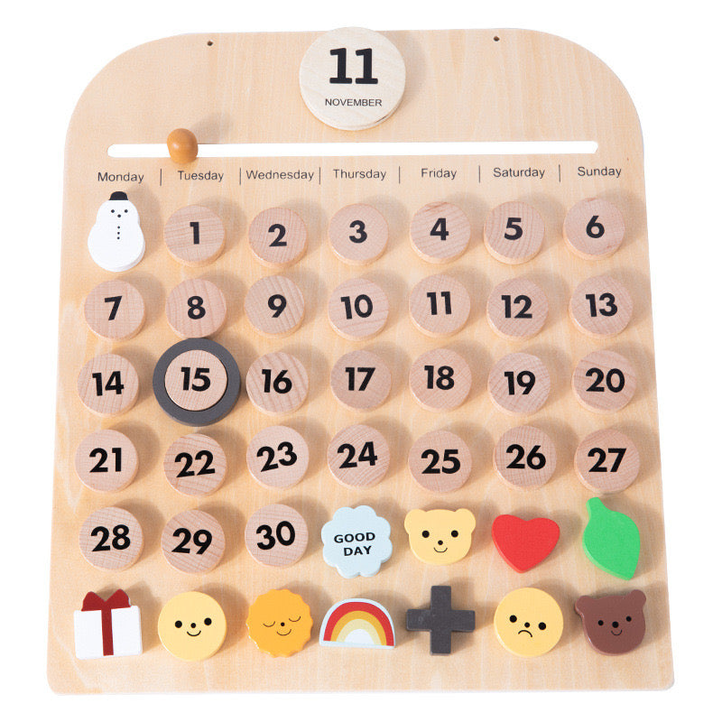 Tidsutforskaren – Magnetisk Lärande Kalender