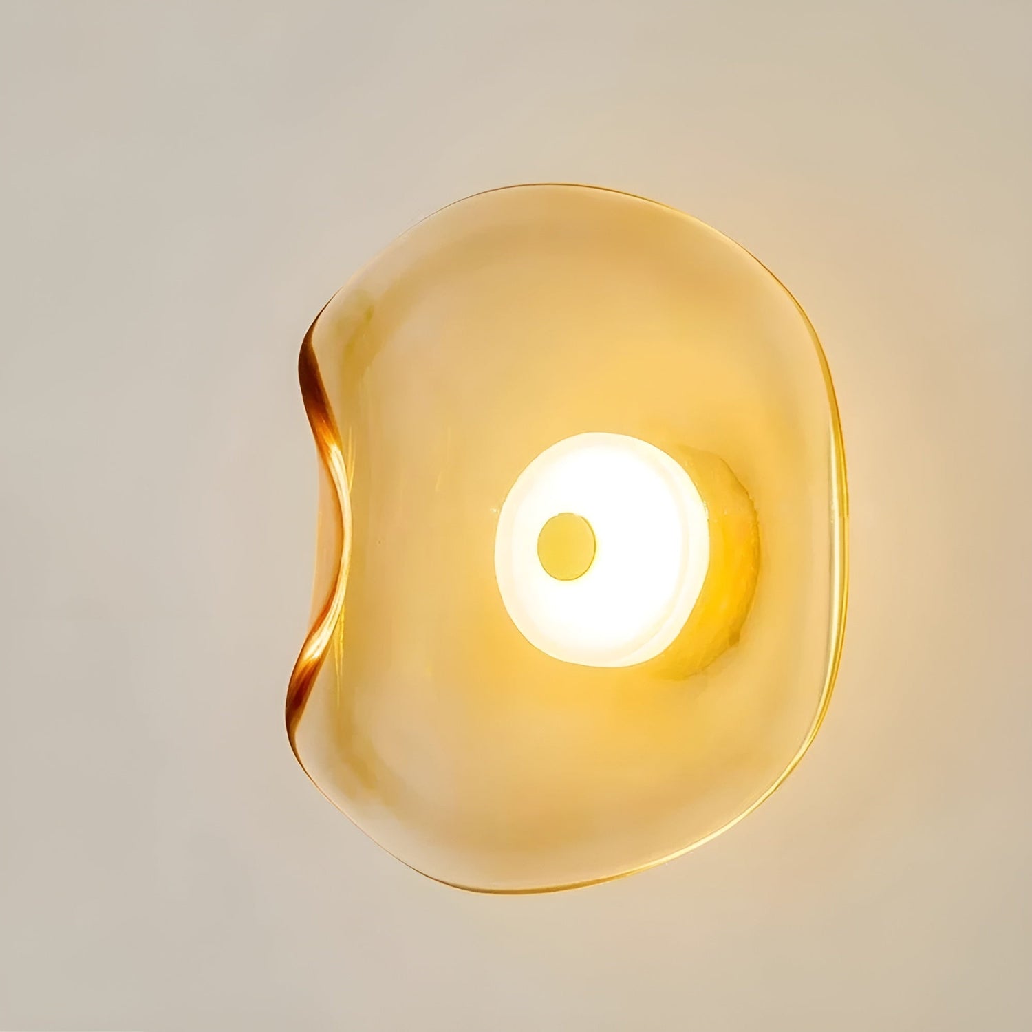 AmbientGlass Light - Modern Minimalistisk Glasvägglampa