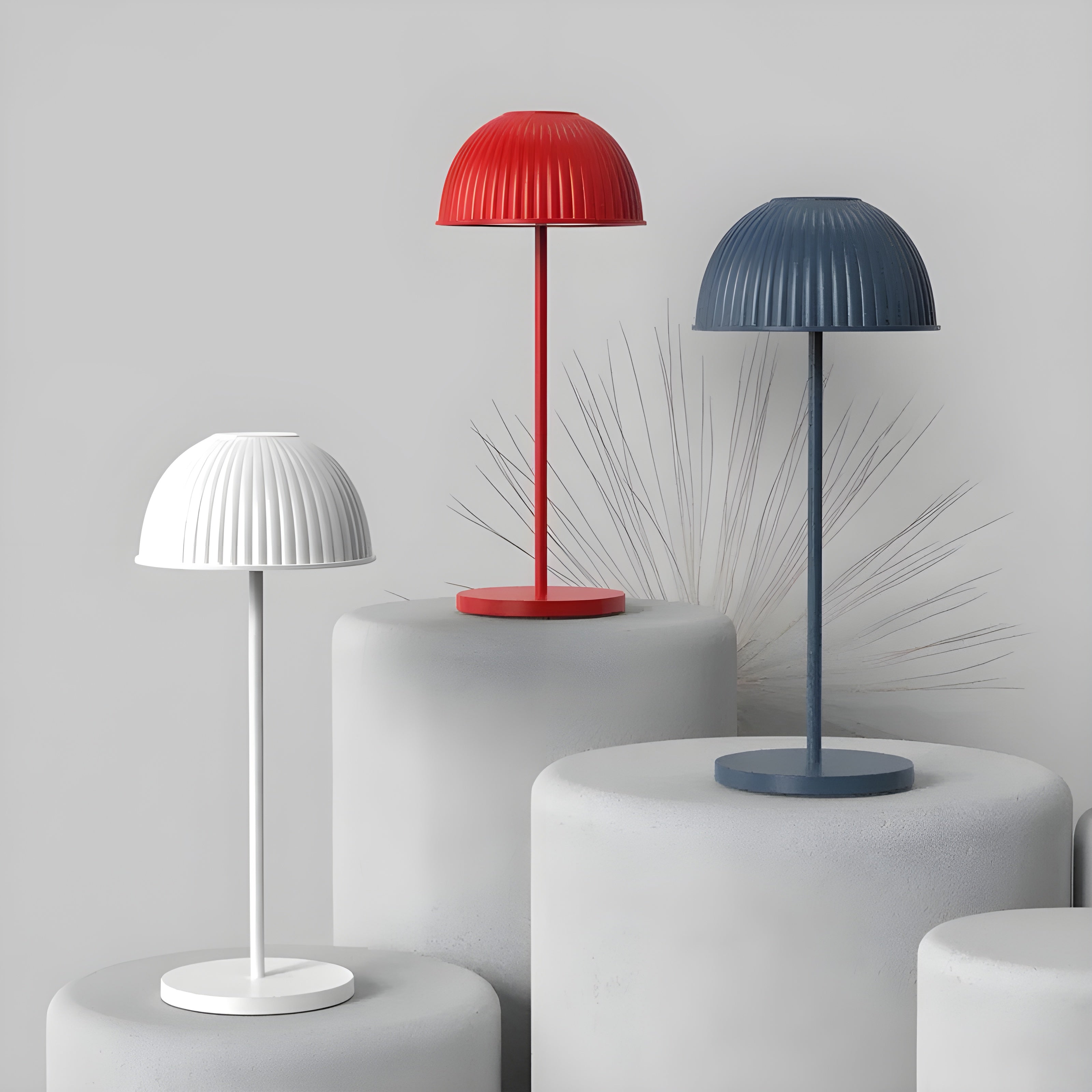 MushWhisper Lampa - Nordisk Minimalistisk Bordlampa