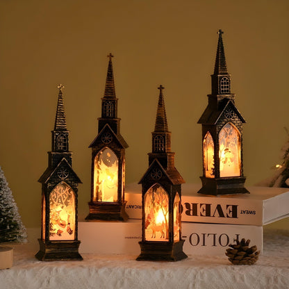 HolidayGlow Light - Modernt julornament LED-ljus