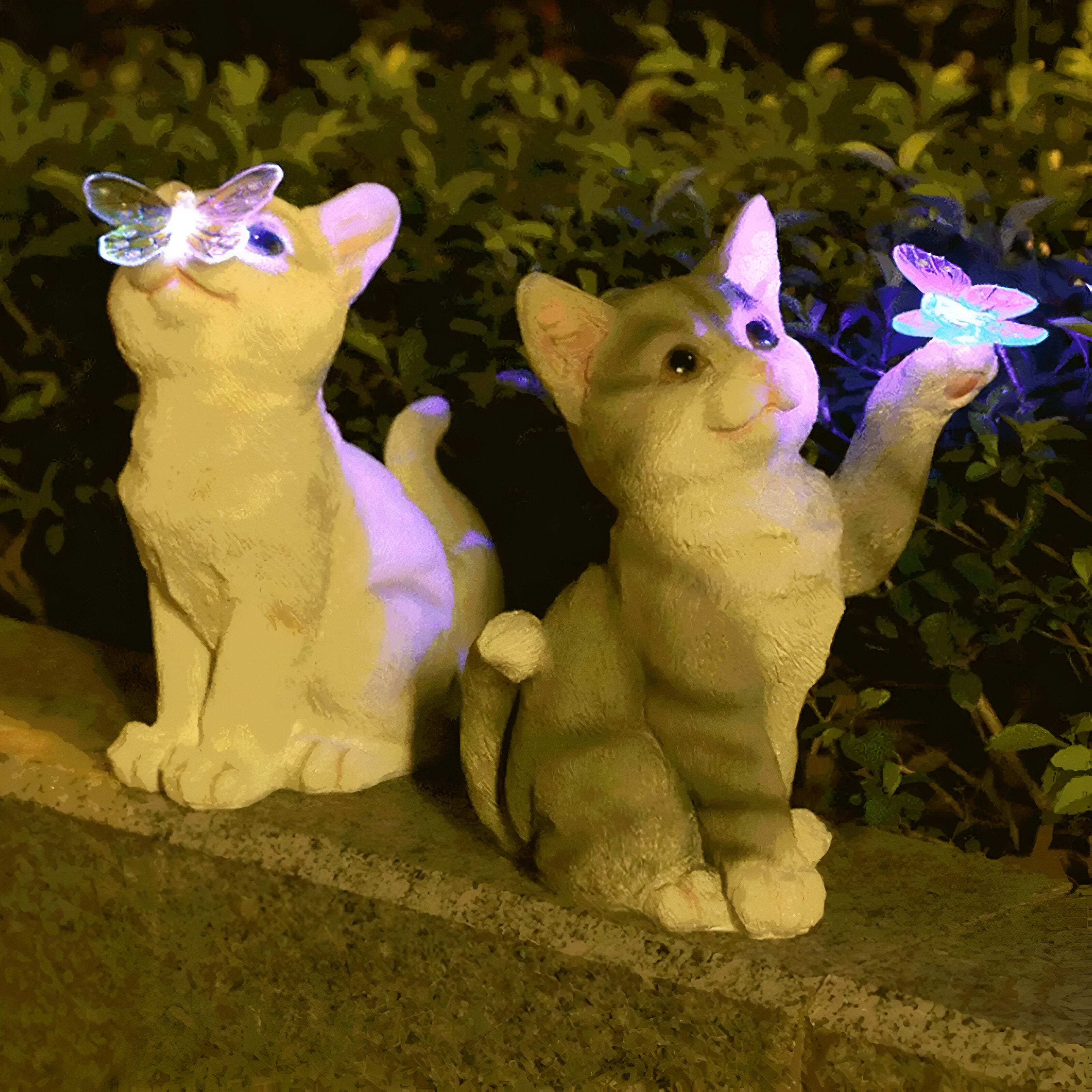 SolarPaws Ljus - Dekorativ Kattsolar LED Figur Figurine Ljus