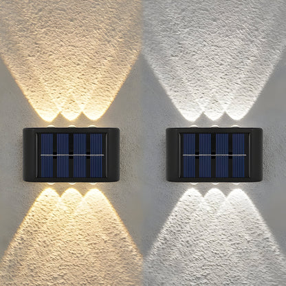 SolaraLux Ljus - Vattentålig Solar LED Upp- och Nedvägglampa