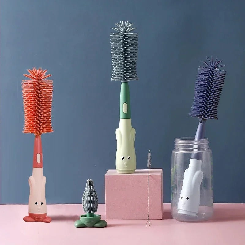 3-i-1 Babyflaskrensare