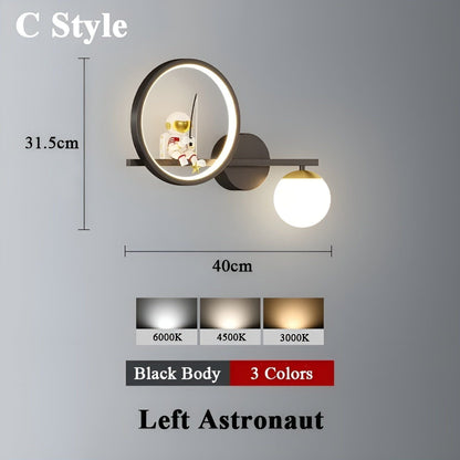 AstroGlow Lampa - Modern Barn Stjärnhimmel Projektor LED Vägglampa